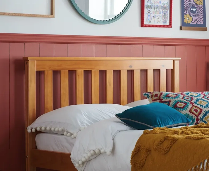 Cosmo Pine Bed Frame